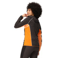 Black-Apricot Crush - Pack Shot - Regatta Womens-Ladies Attare II Marl Jacket