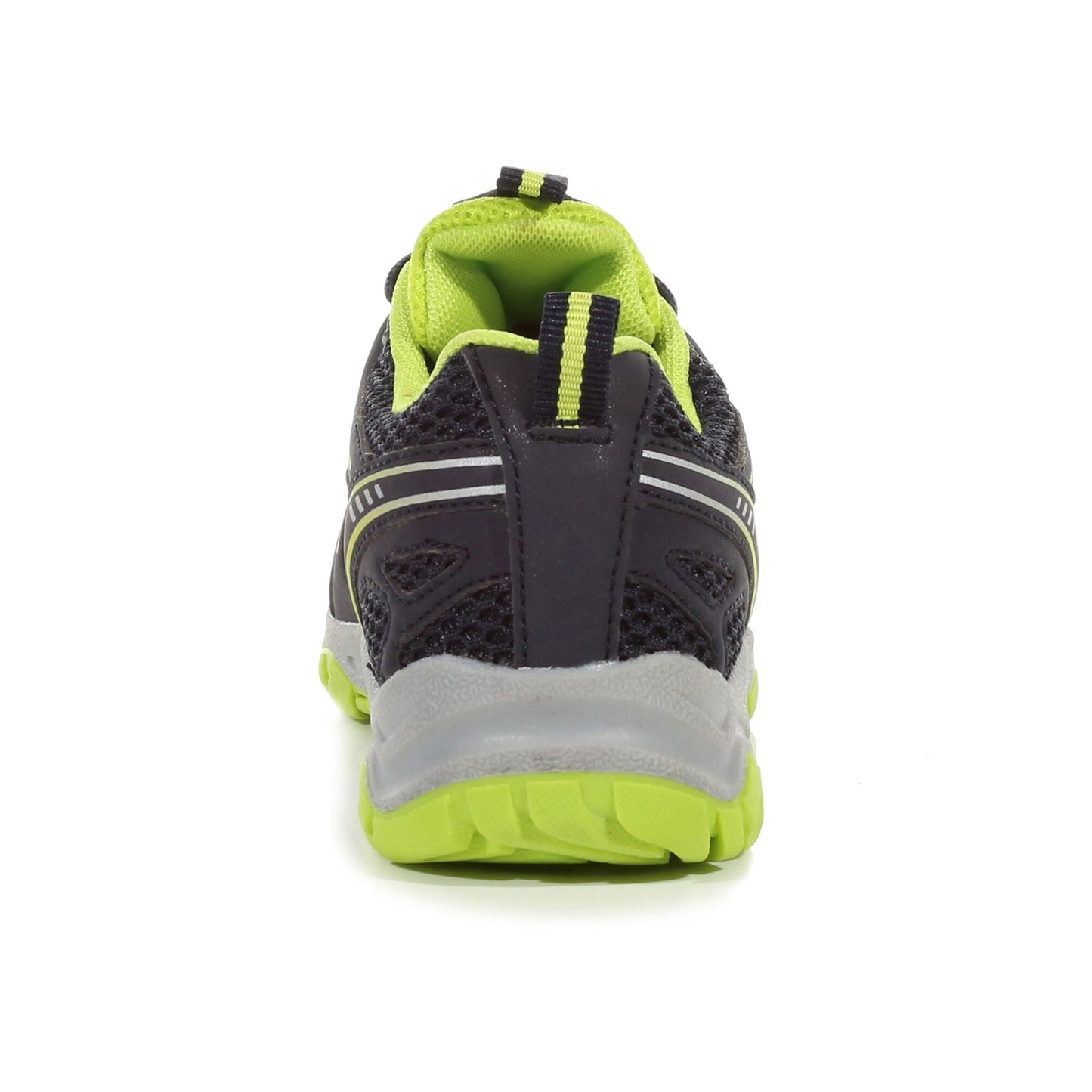 Navy-Lime Punch - Back - Regatta Childrens-Kids Vendeavour Walking Shoes