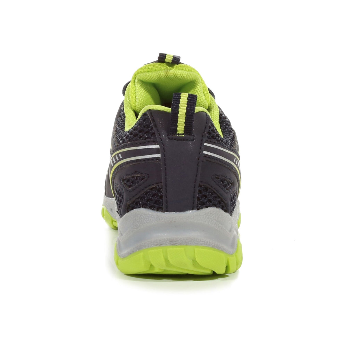 Navy-Lime Punch - Back - Regatta Childrens-Kids Vendeavour Walking Shoes