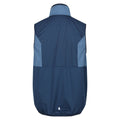 Blue Wing-Stellar Blue - Back - Regatta Mens Lankin V Softshell Gilet