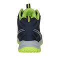 Navy-Lime Punch - Close up - Regatta Childrens-Kids Vendeavour Walking Boots