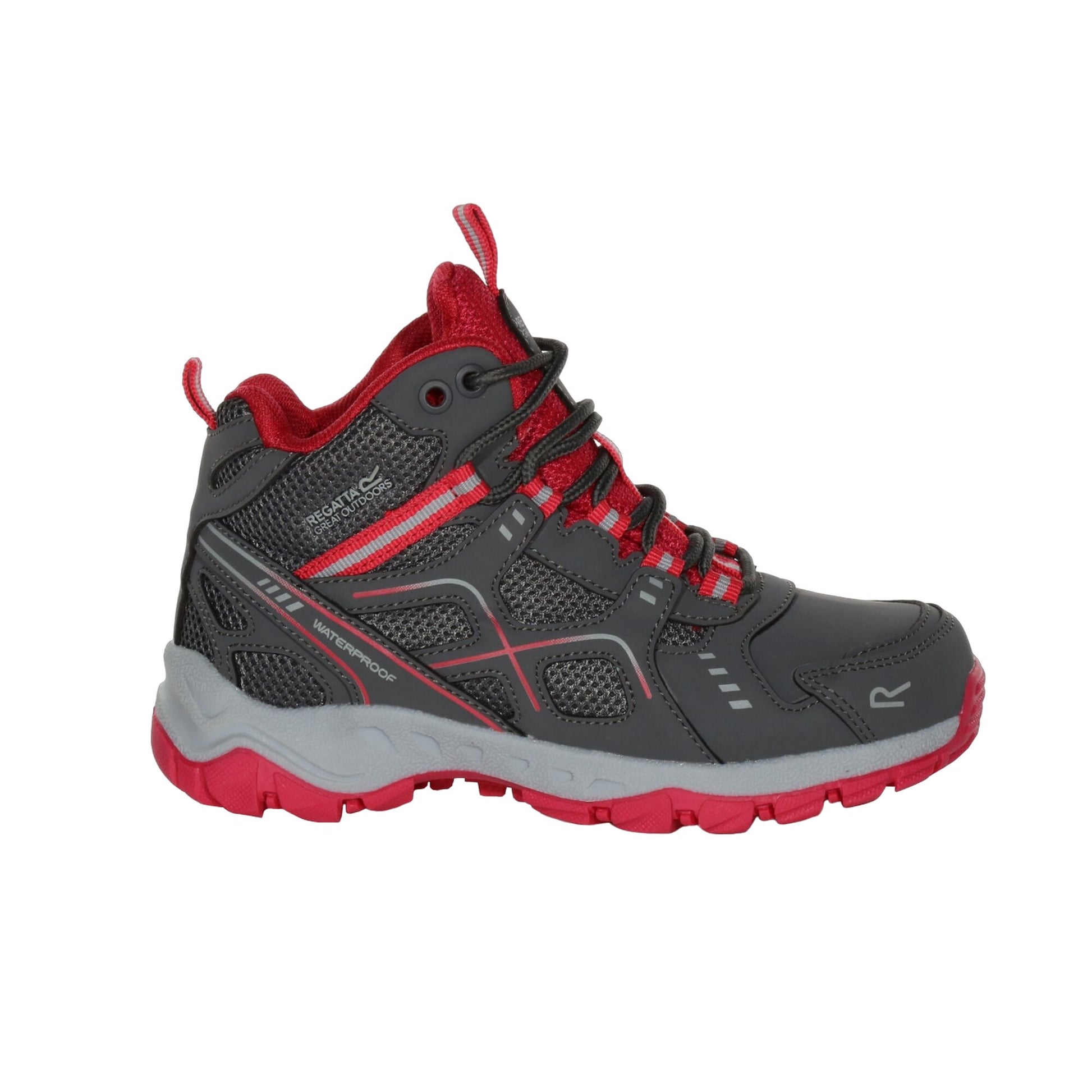 Granite-Pink Potion - Lifestyle - Regatta Childrens-Kids Vendeavour Walking Boots