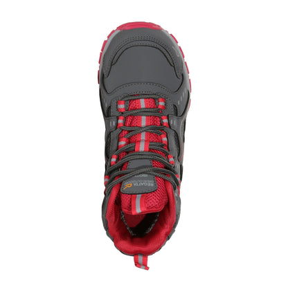 Granite-Pink Potion - Pack Shot - Regatta Childrens-Kids Vendeavour Walking Boots
