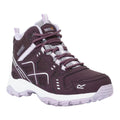Deep Plum-Lilac Frost - Front - Regatta Childrens-Kids Vendeavour Walking Boots