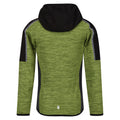 Green Algae-Black - Back - Regatta Childrens-Kids Burnton Full Zip Fleece Jacket