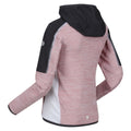 Dusky Rose-Seal Grey - Lifestyle - Regatta Childrens-Kids Burnton Full Zip Fleece Jacket