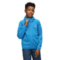 Indigo Blue - Pack Shot - Regatta Childrens-Kids Maxwell II Lightweight Fleece Jacket