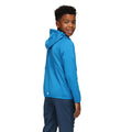 Indigo Blue - Close up - Regatta Childrens-Kids Maxwell II Lightweight Fleece Jacket