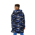 Strong Blue - Lifestyle - Regatta Childrens-Kids Cosy Camo Poncho