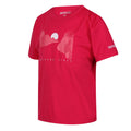 Pink Potion - Side - Regatta Childrens-Kids Alvarado VII Sun T-Shirt
