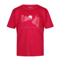 Pink Potion - Front - Regatta Childrens-Kids Alvarado VII Sun T-Shirt