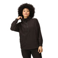 Black - Lifestyle - Regatta Womens-Ladies Lavendon Half Zip Fleece Top