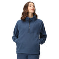 Admiral Blue - Lifestyle - Regatta Womens-Ladies Lavendon Half Zip Fleece Top