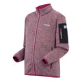 Lilas-Beaujolais - Side - Regatta Childrens-Kids Newhill Fleece Jacket