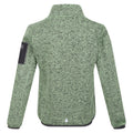 Quiet Green-Seal Grey - Back - Regatta Childrens-Kids Newhill Fleece Jacket