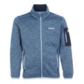 Coronet Blue-Navy - Back - Regatta Childrens-Kids Newhill Fleece Jacket
