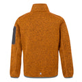 Bright Marigold-Glacier - Back - Regatta Childrens-Kids Newhill Fleece Jacket