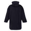 Navy - Back - Regatta Childrens-Kids Cosy Plain Hooded Poncho