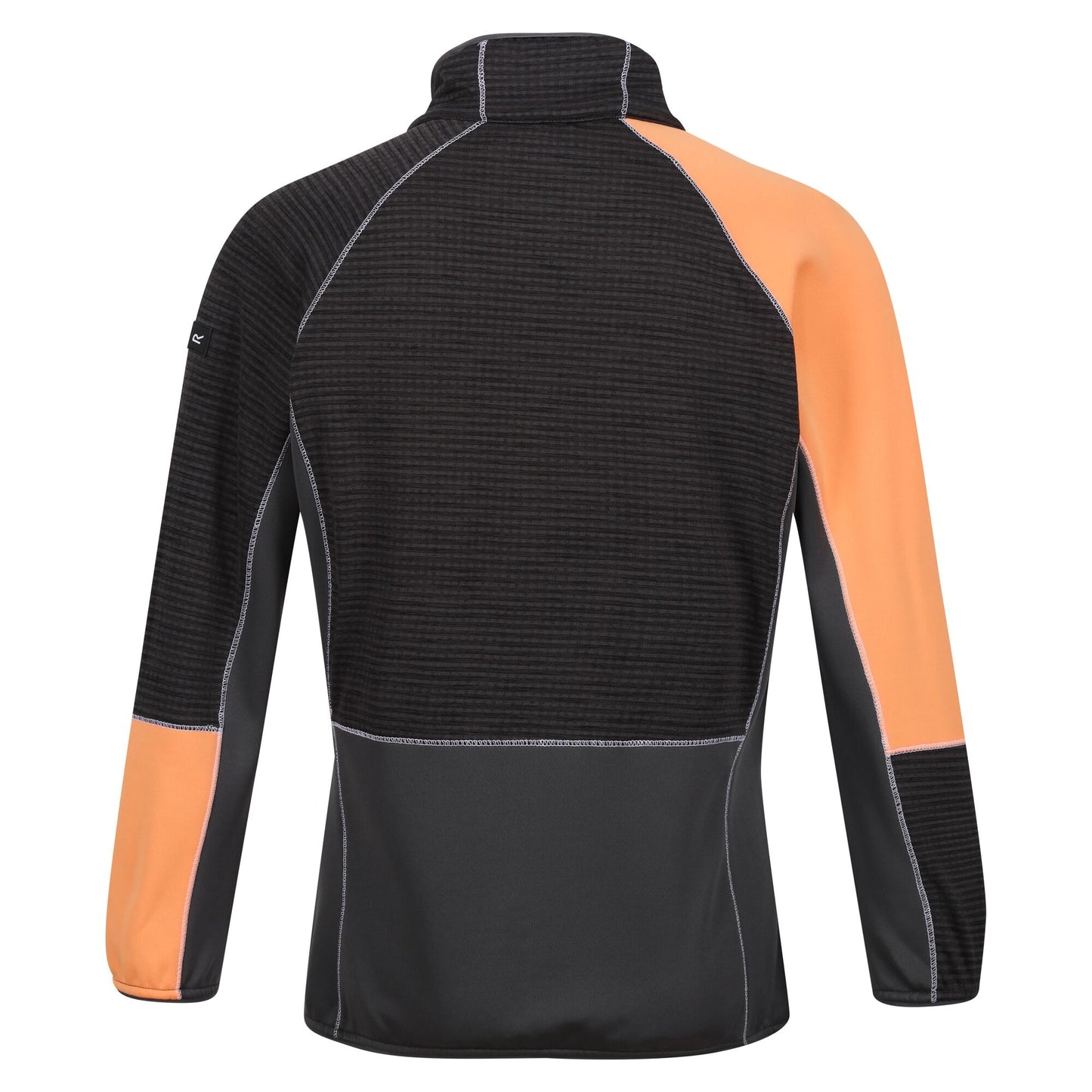 Black-Apricot Crush - Back - Regatta Womens-Ladies Yare VIII Lightweight Jacket