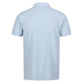 Cool Blue - Back - Regatta Mens Tinston Short-Sleeved Polo Shirt