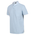 Cool Blue - Side - Regatta Mens Tinston Short-Sleeved Polo Shirt