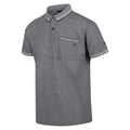 Dark Khaki - Side - Regatta Mens Tinston Short-Sleeved Polo Shirt