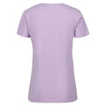 Pastel Lilac - Back - Regatta Womens-Ladies Filandra VII Text T-Shirt