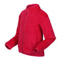 Pink Potion - Side - Regatta Childrens-Kids Kallye II Full Zip Fleece Jacket