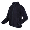 Navy - Side - Regatta Childrens-Kids Kallye II Full Zip Fleece Jacket