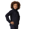 Navy - Lifestyle - Regatta Childrens-Kids Kallye II Full Zip Fleece Jacket
