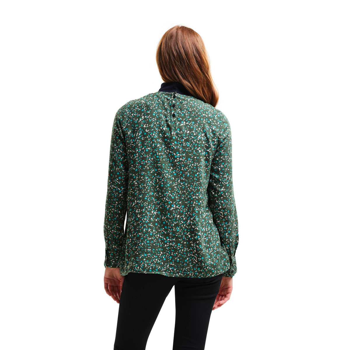 Jade - Back - Regatta Womens-Ladies Orla All-Over Print Lightweight Blouse