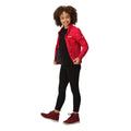 Berry Pink - Side - Regatta Childrens-Kids Highton IV Full Zip Fleece Jacket