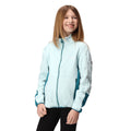 Sea Haze-Gulfstream - Side - Regatta Childrens-Kids Highton IV Full Zip Fleece Jacket