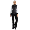 Black-White - Lifestyle - Dare 2B Womens-Ladies Fend Hooded Jacket