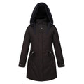 Black - Front - Regatta Womens-Ladies Samaria Waterproof Jacket