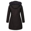 Black - Back - Regatta Womens-Ladies Samaria Waterproof Jacket