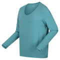 Bristol Blue - Side - Regatta Womens-Ladies Pimmy Long-Sleeved T-Shirt