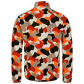 Puffins Orange - Back - Dare 2B Mens Affinity Geometric Fleece Top