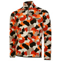 Puffins Orange - Side - Dare 2B Mens Affinity Geometric Fleece Top