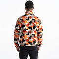 Puffins Orange - Pack Shot - Dare 2B Mens Affinity Geometric Fleece Top