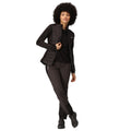 Black-Apricot Crush - Lifestyle - Regatta Womens-Ladies Clumber IV Hybrid Jacket