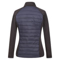 Seal Grey-Quiet Green - Back - Regatta Womens-Ladies Clumber IV Hybrid Jacket