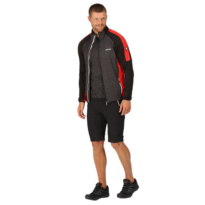 Seal Grey-Seville - Pack Shot - Regatta Mens Hepley Full Zip Fleece Jacket