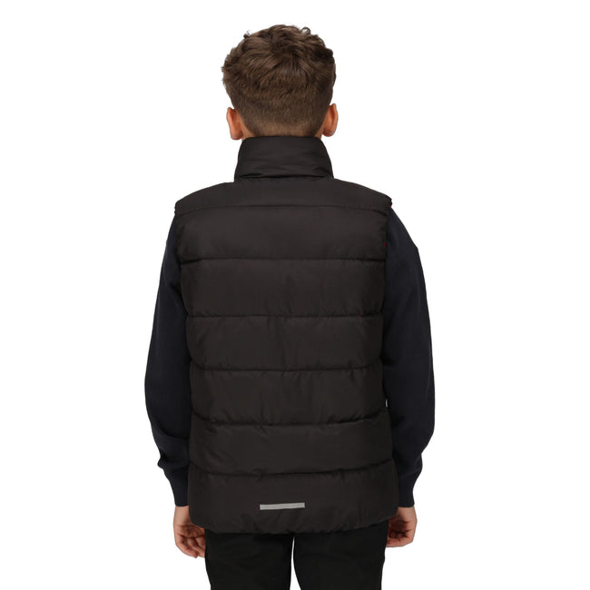 Black-Classic Red - Lifestyle - Regatta Professional Childrens-Kids Thermal Body Warmer