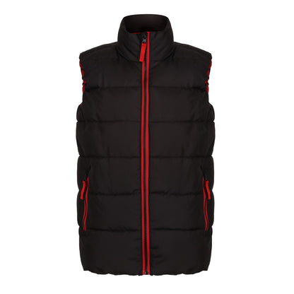 Black-Classic Red - Front - Regatta Professional Childrens-Kids Thermal Body Warmer