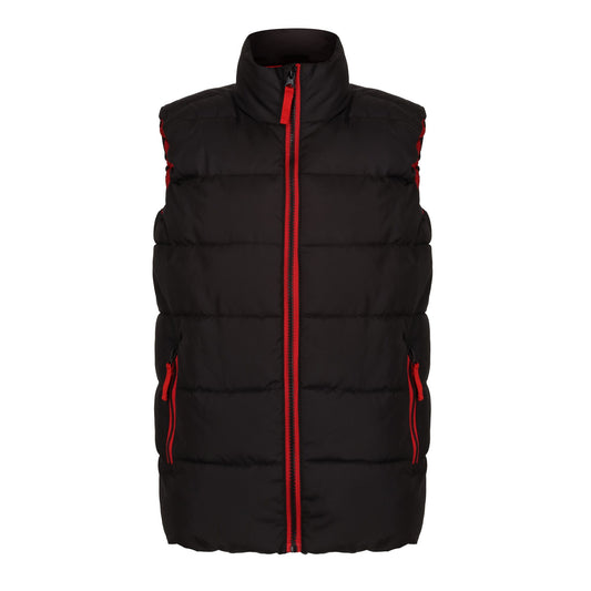 Black-Classic Red - Front - Regatta Professional Childrens-Kids Thermal Body Warmer