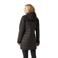 Black - Pack Shot - Regatta Womens-Ladies Melanite Baffled Padded Jacket