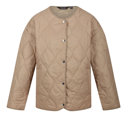 Barleycorn - Front - Regatta Womens-Ladies Harletta Baffled Padded Jacket