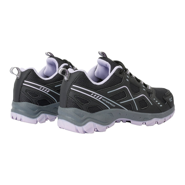 Ash-Lilac Frost - Back - Regatta Womens-Ladies Vendeavour Walking Shoes