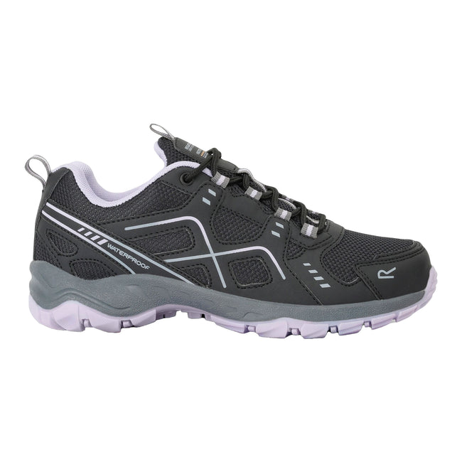 Ash-Lilac Frost - Lifestyle - Regatta Womens-Ladies Vendeavour Walking Shoes